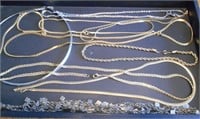 GOLDTONE AND SILVERTONE CHAINS