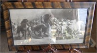 ANTIQUE FRAMED "THE HORSE FAIR" BY ROSA BONHEUR