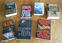 7 HARDCOVER STEPHEN KING BOOKS