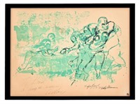 LeRoy Neiman Super Bowl III Painting To Bud