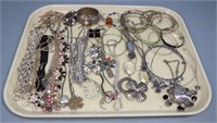 Silver Tone Bracelets & Necklaces
