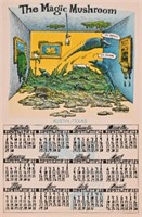 The Magic Mushroom 1974 Calendar by Jim Franklin