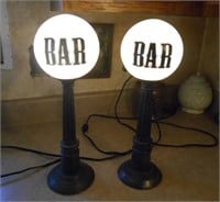 VINTAGE PAIR OF BAR LIGHTS/LAMPS