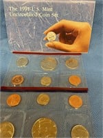 1991 US Uncirculated Mint Set