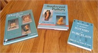 3 POTTERY REFERENCE BOOKS