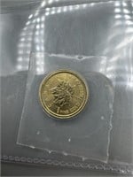 1/20th Oz. Maple Leaf Gold Coin