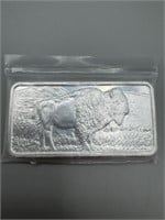 10 Oz. Vintage Buffalo Silver Bar