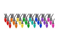 LED LIGHTSHOW RAINBOW SARKLE RET.$35