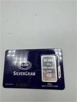 20 Gram IGR Silver Bar