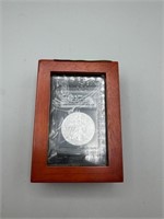 2017 ICG MS70 Silver Eagle In Wooden Box