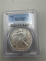 2002 PCGS MS69 Silver Eagle