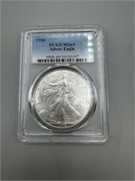 1996 PCGS MS69 Silver Eagle