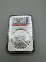 2012-S NGC MS69 Silver Eagle San Francisco Mint