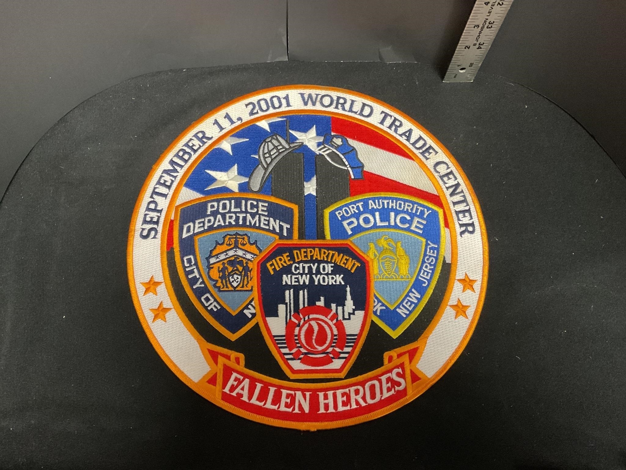 Large sept 11 hero’s patch
