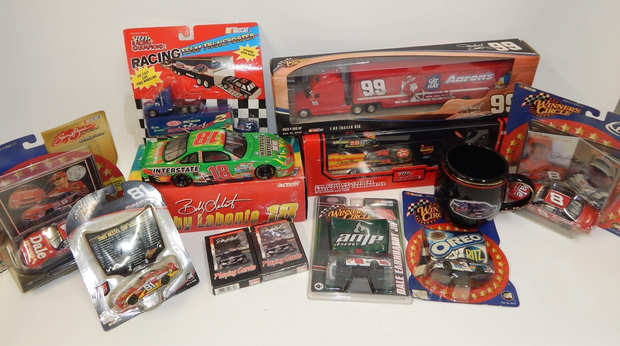 Large Lot of Nascar Collectibles