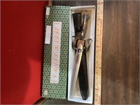 New 8 Inch Dagger Blade W/ Decorative Handle &