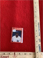 Donruss 90/427 Deion Sanders Yankees OF Baseball