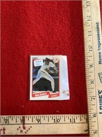 Fleer 90/454 Deion Sanders Yankees Baseball Card