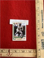 Upper Deck 91/352 Deion Sanders Baseball Card