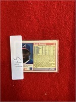 Score 91/34T Deion Sanders Braves CF Baseball Card