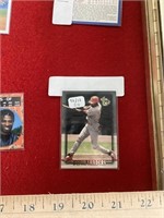 TMB 96/12 Deion Sanders Reds OF Baseball Card