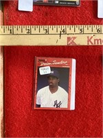 Donruss 90/472 Deion Sanders Yankees OF Baseball