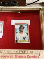 Topps 90/61 Deion Sanders Yankees OF Baseball Card