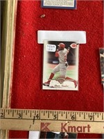 Leaf 97/209 Deion Sanders Reds OF Baseball Card