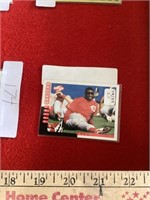 Score 98/59 Deion Sanders Reds LF Baseball Card