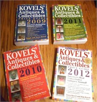 4 KOVELS ANTIQUES AND COLLECTIBLES PRICE GUIDES