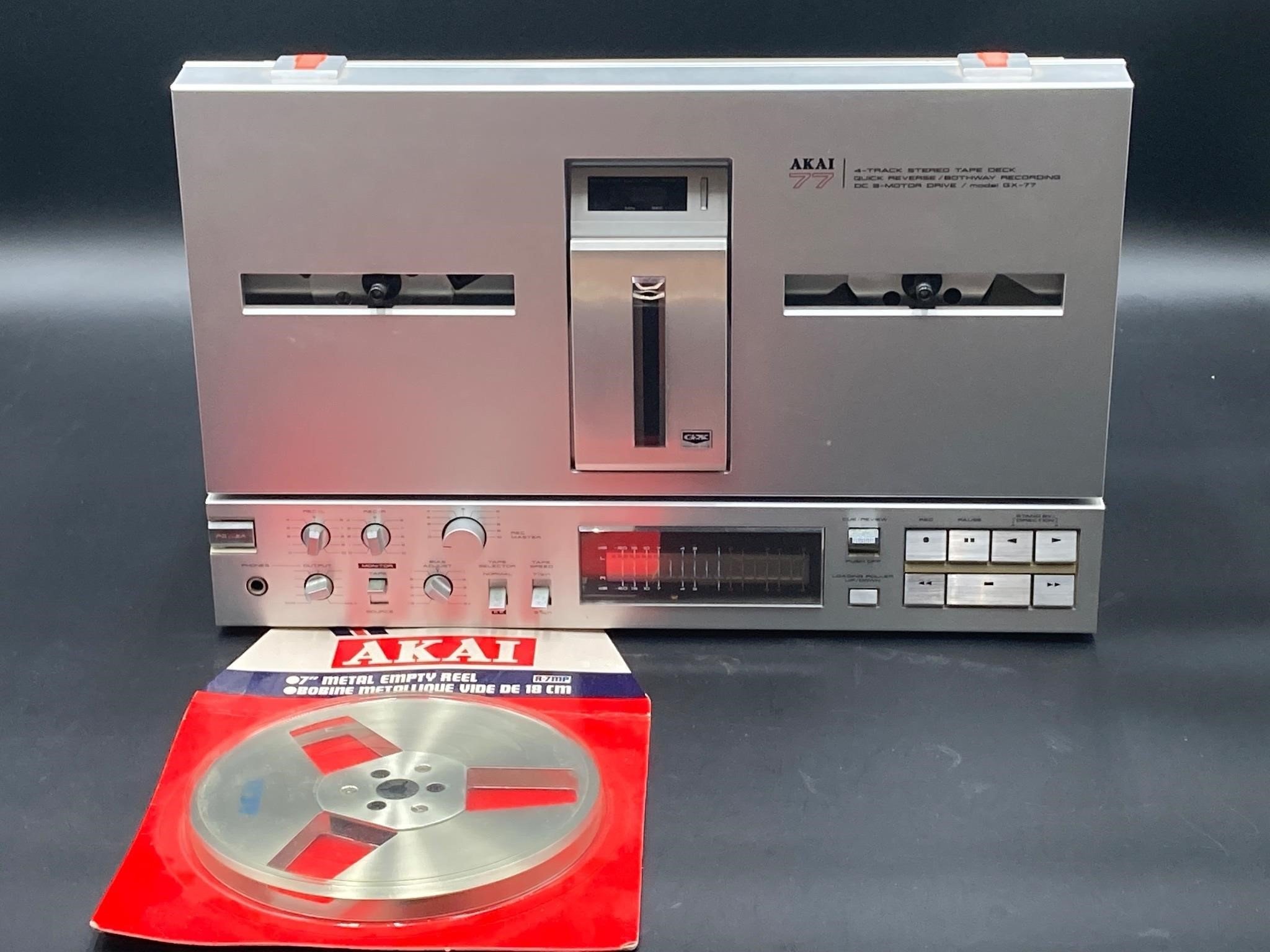 Akai GX-77 4-Track Stereo Tape Deck