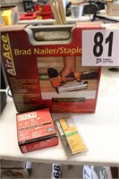 Brad Nailer/Stapler with Staples(Shop)