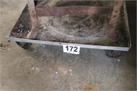 28x33" Rolling Metal Cart(Shop)