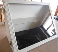 TABLETOP DISPLAY CASE GLASS FRONT 1 GLASS SHELF