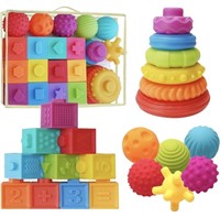 New Montessori Silicone Teething Toys for Babies