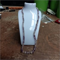 Amethyst Gem Stone Necklace