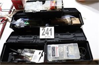 Plastic Tool Boxes with Contents(Shop)