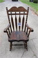 Wooden Rocking Chair(Shop)