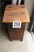 Wooden Trash Can(Shop)