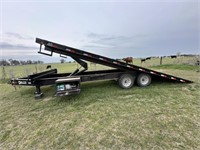 Delco Hydraulic Flatbed Trailer