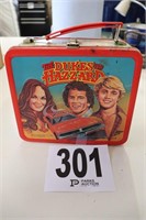 Vintage Dukes of Hazzard Metal Lunch Box with
