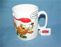 Vintage Garfield holiday mug
