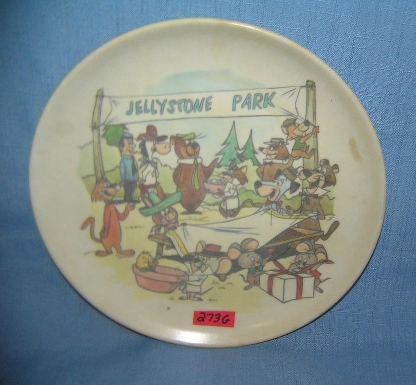 Vintage Yogi Bear Jelly Stone park collector plate