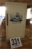 Vintage Metal Lil-Bo-Peep Refrigerator with
