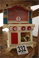Raggedy Ann Stove with Contents(Shed)