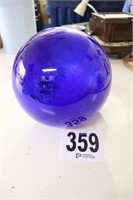 Blue Glass Gazing Ball(Shed)