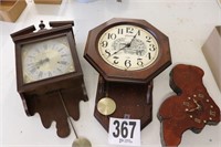 (3) Non Working Clocks(Shed)