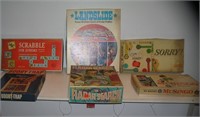 Large collection of vintage games