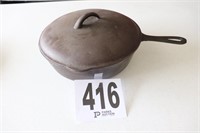 Cast Iron Skillet with Lid(Garage)