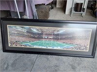 Framed Rams Stadium Picture
